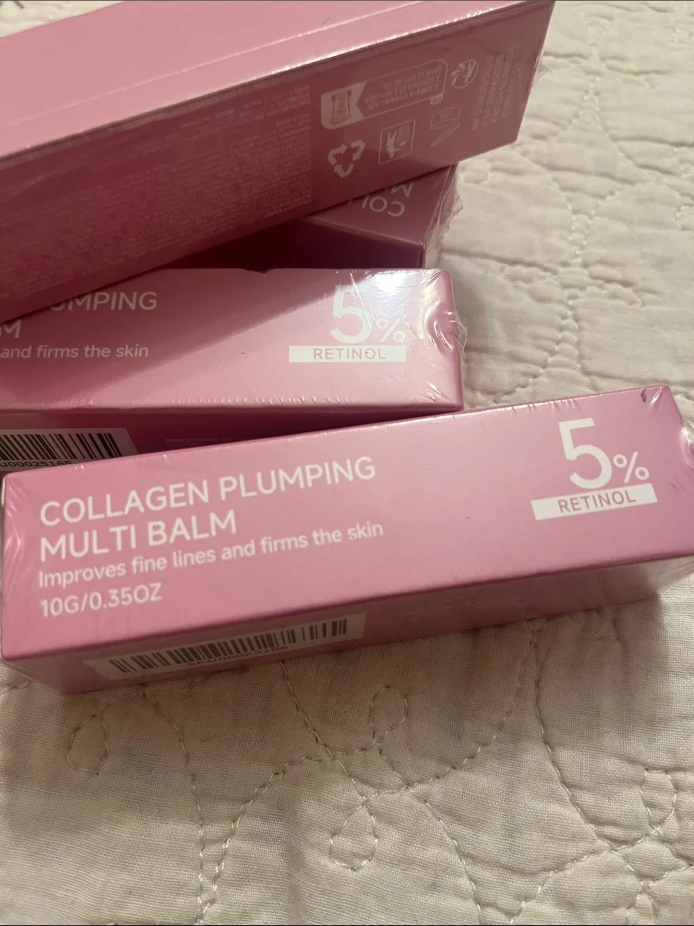 Collagen Plumping Multi Balm - Pink - 5% Retinol 2 pac